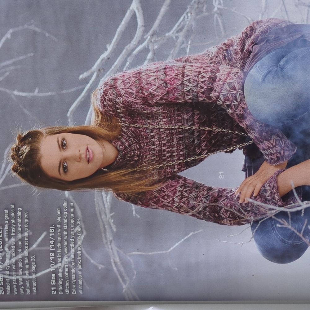 Sandra The Knitting Magazine November 2009 32 Knitting Patterns - Picture 15 of 16